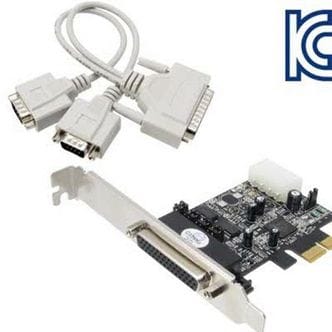 제이큐 NETmate PCI PowerOxfordSlimPC겸용 Express 시리얼카드 with 2포트