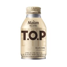 맥심 티오피 마스터라떼 275ml x 6캔 / TOP 캔커피 커피음료