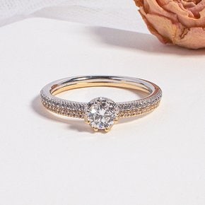 5부 다이아 반지 천연 우신 GIA 나에게 반하니 선물 결혼 기념일 14K