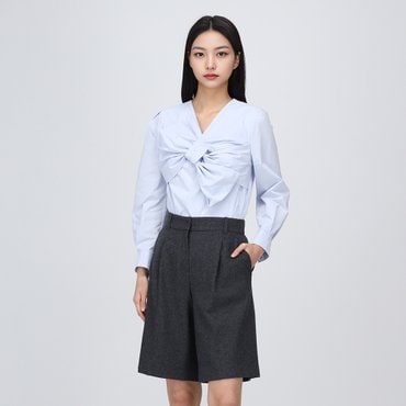 케네스레이디 울혼방 하프 팬츠(장다아 착용) EWSLPA0200