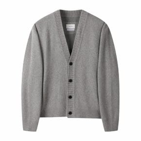 Grey Fox Blended Cardigan_CWWAW24701GYX