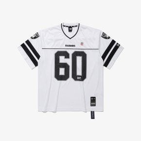 NFL 라스베이거스 레이더스 팬 웨어 티셔츠 화이트 14954662