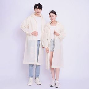 EVA 컬러 반투명 우의