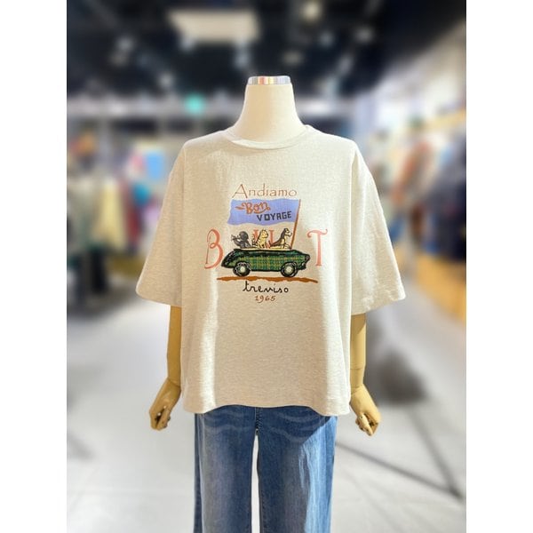 [여주점] 오퍼드 티셔츠 (BATSA3611)