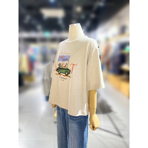 [여주점] 오퍼드 티셔츠 (BATSA3611)