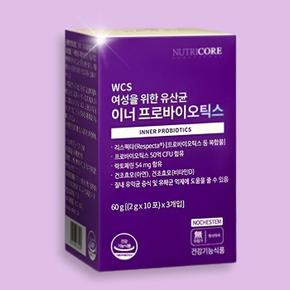 여성을 위한 유산균 이너 프로바이오틱스 30포 x 1박스