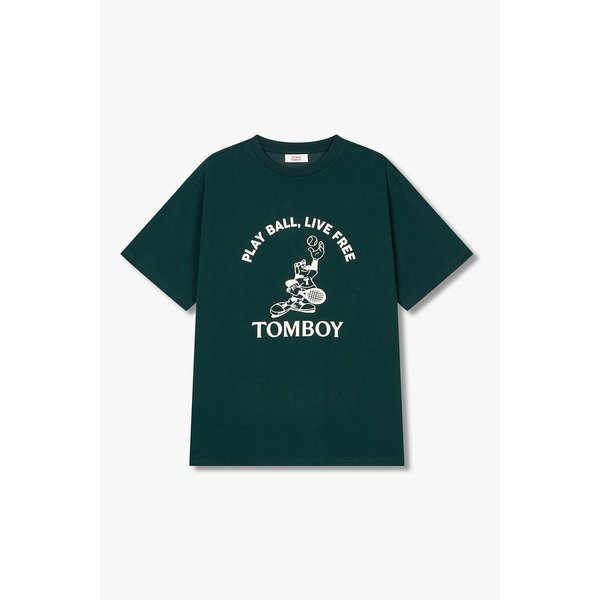 [BEAR SERIES][UNI] 테니스베어 반팔티셔츠 91U5322992044