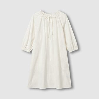 JAJU 여 도비 7부 파자마 원피스 J206103030006