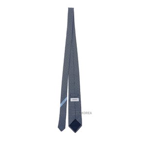 [페라가모] SS25 남성 스퀘어 간치니 넥타이 35 1218 NAVY 0778575 _EMT