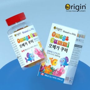 오메가 꾸미 정제어유 EPA+DHA 360mg 어린이 오메가3 2.2g x 90츄정 맛있는 오메가3 젤리