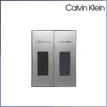 Calvin Klein 무지 코마 비즈 양말 2족 세트 CKL33119S_2