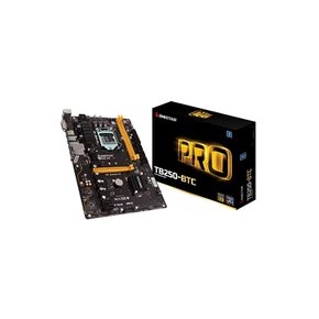 BIOSTAR LGA 1151 프로세서 지원 Intel B250 칩셋 탑재 ATX마더보드 TB250-BTC