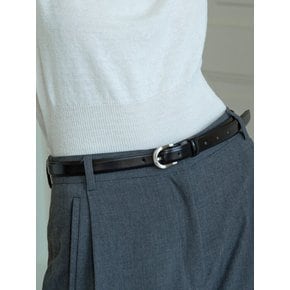 SIAC3013 leather belt_Black