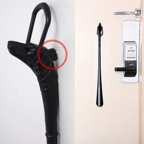 자석 구두주걱 철문에 붙여서 사용 구두헤라