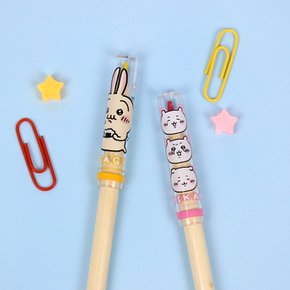 먼작귀 연필캡 세트 연필뚜껑 학용품 농담곰 치이카와
