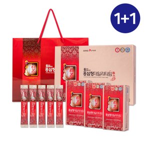 [1+1 이벤트]상아제약 홍삼정 데일리타임(10mlX30포)+쇼핑백포함/선물세트/판촉/명절선물