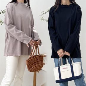 위쉬몰 ZY 골지날날이긴팔티셔츠(K314H209) 빅사이즈 (S9018758)