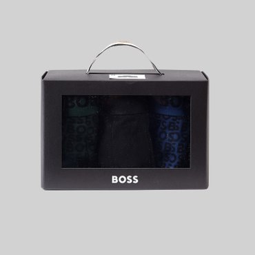 BOSS [WI24] 수퍼 소프트 코튼 트렁크 3개 세트 멀티(50524595983)