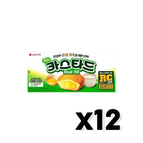 롯데 카스타드 6입 베이커리빵 138g x 12개