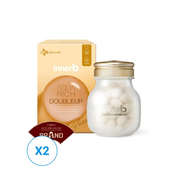 이너비 아쿠아리치 더블업 600mg*56캡슐 x 2개(8주분)