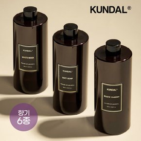 퍼퓸 실내용 방향제 디퓨저 리필 500ml x4개(향 6종 중 택 1)