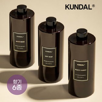 쿤달 퍼퓸 실내용 방향제 디퓨저 리필 500ml x4개(향 6종 중 택 1)