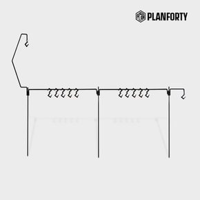 플랜40 아이언행어 캠핑 인디언행거 거치대 걸이 진막