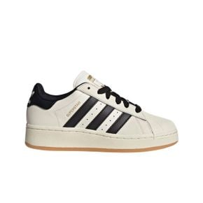 (W) 아디다스 슈퍼스타 XLG 크림 화이트 코어 블랙 (W) Adidas Superstar XLG Cream White Core