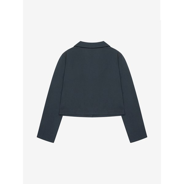 크롭 테일러드 싱글 자켓 (TKJAD2141)