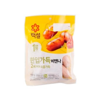  CJ 백설 한입가득비엔나 180g