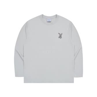 아크메드라비 FUZZY RABBIT LONG SLEEVE T-SHIRT GREY 퍼지레빗 긴팔 그레이