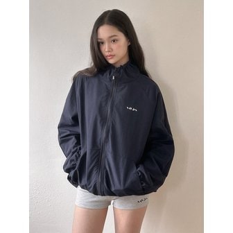 인지액티브 나일론 윈드브레이커 네이비
