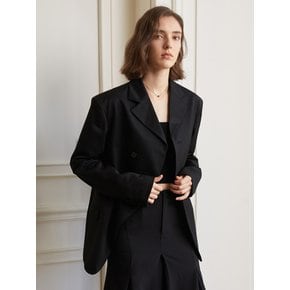 YY_Irregular hem suit jacket