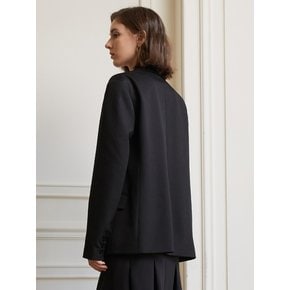 YY_Irregular hem suit jacket