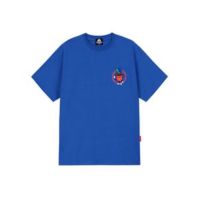 FLOWER CUP T-SHIRTS - BLUE