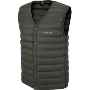 일본 몽벨 남자 패딩 Montbell Superior Down VNeck Vest 블랙 Mens Voi Neck Inner Best for Me