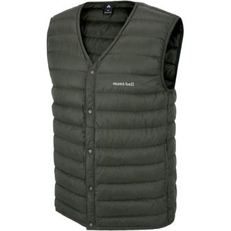  일본 몽벨 남자 패딩 Montbell Superior Down VNeck Vest 블랙 Mens Voi Neck Inner Best for Me