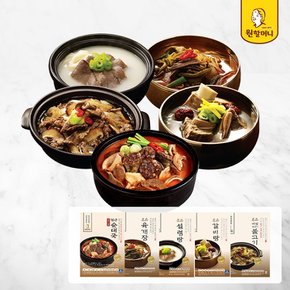 순대국 인기세트 총5팩(육개장+설렁탕+갈비탕+불고기+순대국)