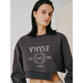 Hamline unbalance crop sweatshirt YZBLTN5