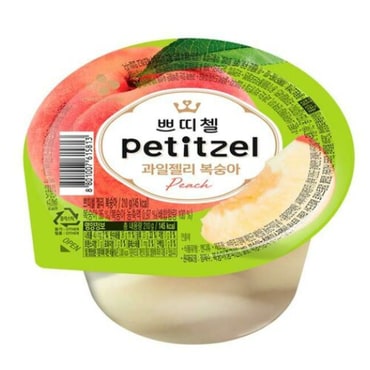 CJ 쁘띠첼 과일젤리 복숭아 210g