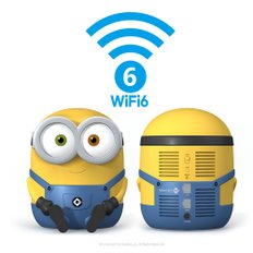 밥 미니언즈공유기 와이파이 Wi-Fi 6 AX-1800