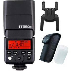 고독스 씽크라이트 TTL 2.4GHz TT350F 미니 카메라 플래시 18000s GN36 DSLR 후지필름