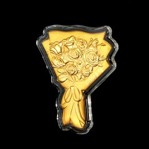 순금 선물 꽃다발 골드바 24K 0.1G