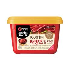 순창 100% 현미 찰고추장 500g