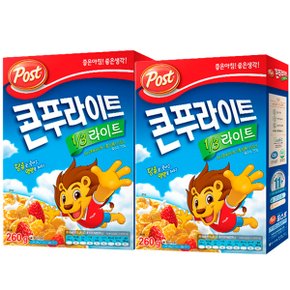 포스트 콘푸라이트1/3슈거라이트 260g X 2개