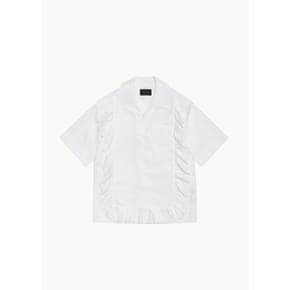 시몬로샤 26SS Pillowcase Trim Shirt, White