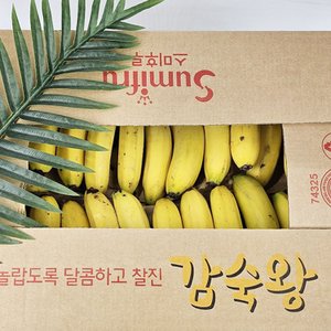  쥬스용 실속 낱발 고당도 바나나 6kg