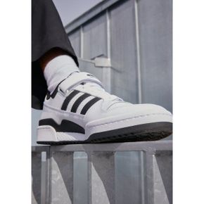 2139456 adidas 아디다스 오리지널 포룸 유니섹스 - 트레이너 화이트/코어 블랙