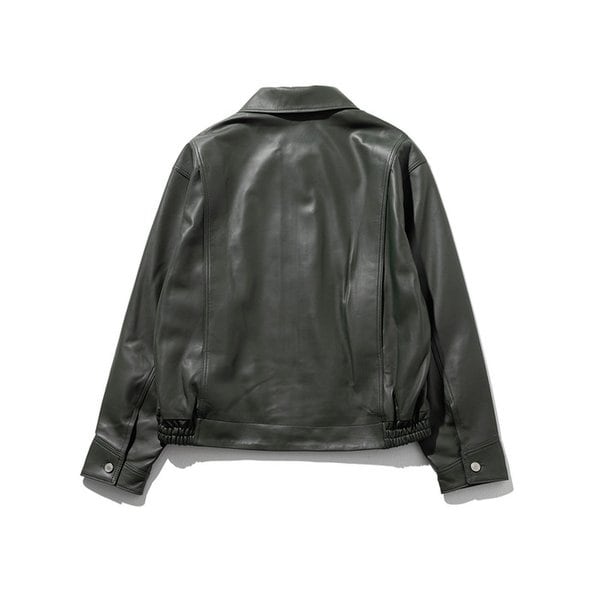 LAMSKIN OVERFIT BOMBER JACKET MFTLJ001-OV