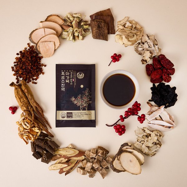 김오곤원장의 프리미엄 마가목 흑염소진액 1박스(70mlX30포)